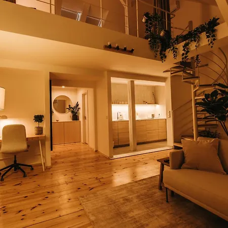 아파트 Modern Sunlit Loft With A/c In Prime Location